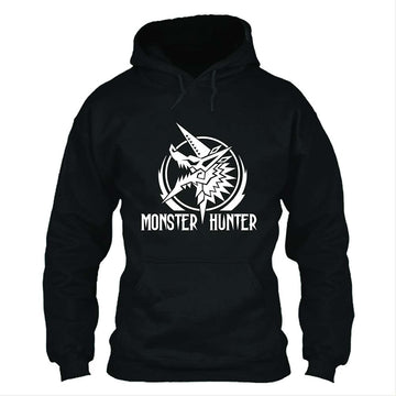 Videojuego Monster Hunter: World Zinogre Sudadera Estampada con Capucha para Adultos Unisex